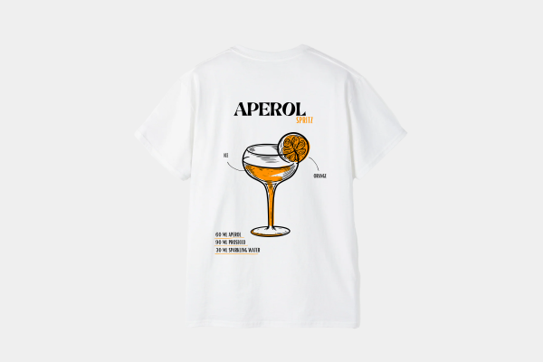 T-shirt Cocktail Aperol Spritz